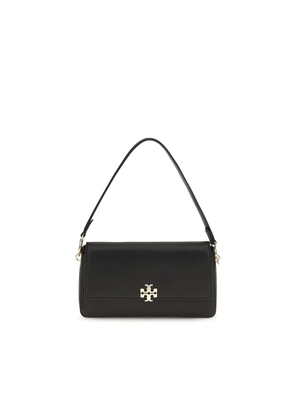 Tory Burch Black Calf Leather Bos Taurus Shoulder Bag