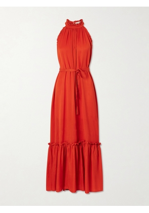 Giuliva Heritage - May Silk Crepe Maxi Dress - Red - IT38,IT40,IT42,IT44,IT46