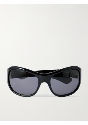 Thistles - The Atlas D-frame Acetate Sunglasses - Black - One size