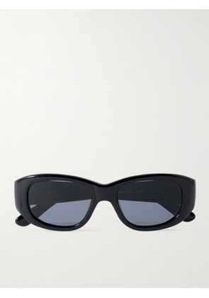Thistles - The Al Square-frame Acetate Sunglasses - Black - One size