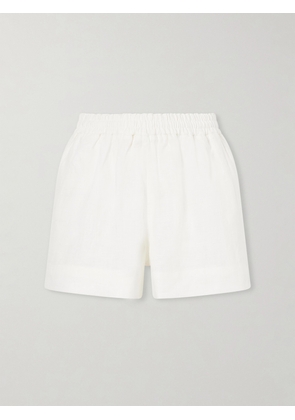 Suzie Kondi - Shkip Linen Shorts - White - x small,small,medium,large,x large