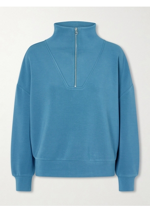 Varley - Hawley Doublesoft Jersey Sweatshirt - Blue - xx small,x small,small,medium,large,x large