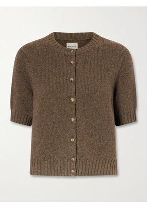 KHAITE - Nora Cashmere Cardigan - Green - x small,small,medium,large,x large