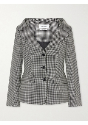 MCQUEEN - Gingham Wool Jacket - Gray - IT36,IT38,IT40,IT42,IT44