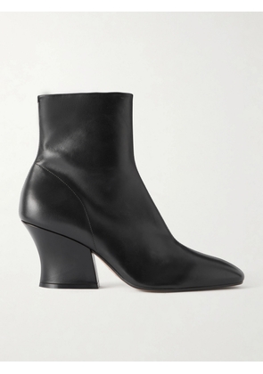 Jil Sander - Lune Leather Ankle Boots - Black - IT36,IT37,IT37.5,IT38,IT38.5,IT39,IT39.5,IT40,IT40.5,IT41