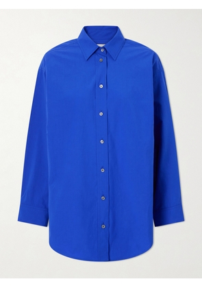 AGOLDE - Sona Cotton-blend Shirt - Blue - x small,small,medium,large,x large