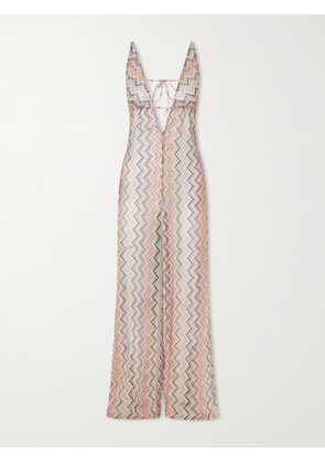 Missoni - Striped Metallic Crochet-knit Coverup - Multi - IT36,IT38,IT40,IT42,IT44,IT46,IT48