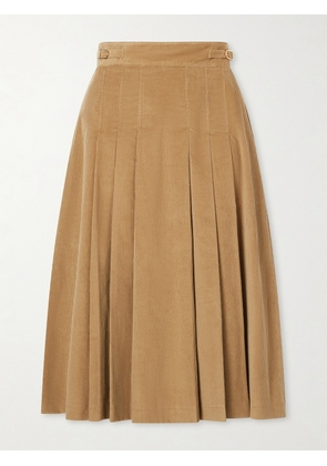 Gabriela Hearst - Corduroy Cotton Maxi Skirt - Neutrals - IT36,IT38,IT40,IT42,IT44,IT46,IT48