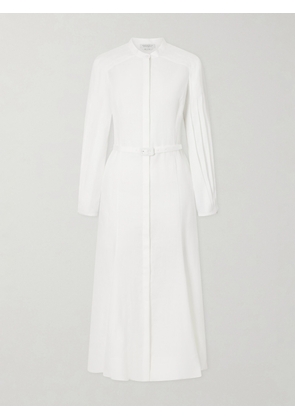 Gabriela Hearst - Lydia Belted Linen Midi Dress - White - IT36,IT38,IT40,IT42,IT44,IT46,IT48