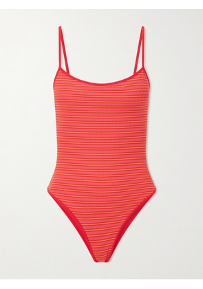 Lido - Trentasei Striped One-piece Swimsuit - Red - x small,small,medium,large,x large