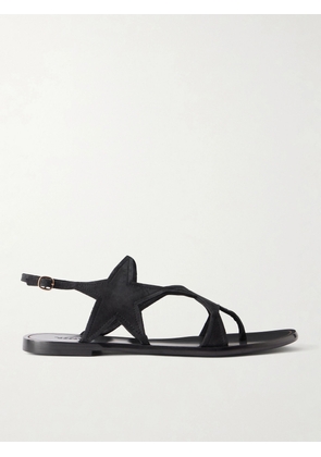 Gabriela Hearst - Star Suede Sandals - Black - IT36,IT36.5,IT37,IT37.5,IT38,IT38.5,IT39,IT39.5,IT40,IT40.5,IT41,IT41.5,IT42