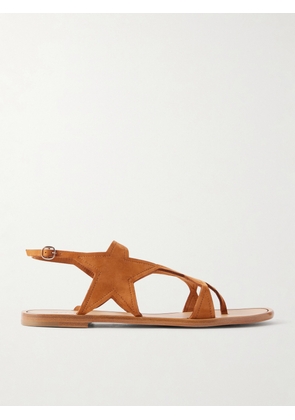 Gabriela Hearst - Star Suede Sandals - Brown - IT36,IT36.5,IT37,IT37.5,IT38,IT38.5,IT39,IT39.5,IT40,IT40.5,IT41,IT41.5,IT42