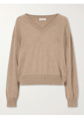 Brunello Cucinelli - Cashmere Sweater - Brown - xx small,x small,small,medium,large,x large