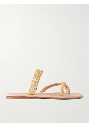 Ancient Greek Sandals - Daphnae Raffia Sandals - Neutrals - IT35,IT36,IT37,IT38,IT39,IT40,IT41
