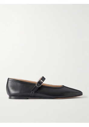 Le Monde Béryl - Leather Mary Jane Ballet Flats - Black - IT36,IT36.5,IT37,IT37.5,IT38,IT38.5,IT39,IT39.5,IT40,IT40.5,IT41,IT41.5,IT42