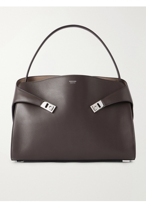 Ferragamo - Hug Medium Leather Tote - Brown - One size