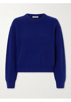Jil Sander - Ribbed-knit Wool Sweater - Blue - IT38,IT40,IT42,IT44,IT46