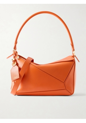 LOEWE - + Paula's Ibiza Puzzle Small Leather Shoulder Bag - Orange - One size