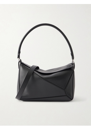 LOEWE - + Paula's Ibiza Puzzle Small Leather Shoulder Bag - Black - One size