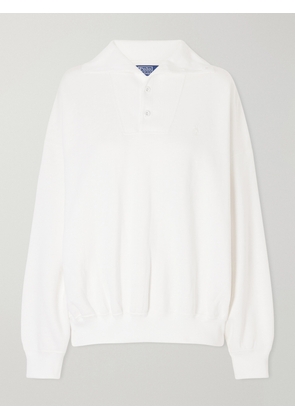 Polo Ralph Lauren - + Wimbledon Logo-embroidered Cotton-blend Sweatshirt - White - xx small,x small,small,medium,large,x large