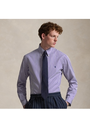 Custom Fit Striped Poplin Shirt