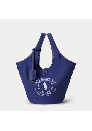 Canvas Polo Play Logo Tote