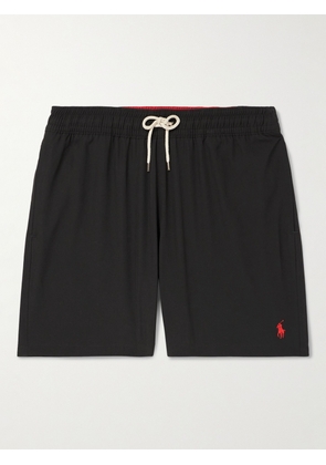 Polo Ralph Lauren - Traveler Straight-Leg Mid-Length Swim Shorts - Men - Black - XS