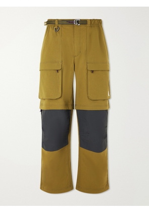 Nike - ACG Smith Summit Straight-Leg Convertible Shell Cargo Trousers - Men - Green - S
