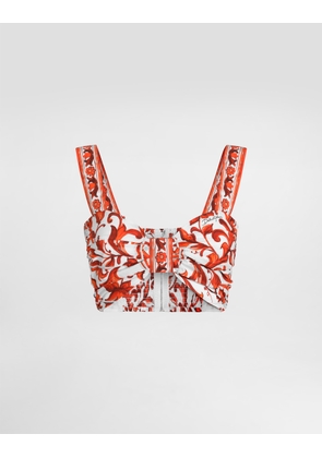 Dolce & Gabbana Top - Woman Shirts And Tops Multi-colored 48