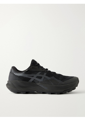 Asics - TRABUCO® 14 GTX Rubber-Trimmed Mesh Sneakers - Men - Black - UK 8