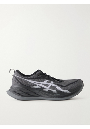 Asics - SUPERBLAST® 2 Rubber-Trimmed Mesh Sneakers - Men - Black - UK 6
