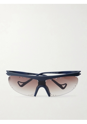 DISTRICT VISION - PAF Koharu Eclipse D-Frame Polycarbonate Sunglasses - Men - Black