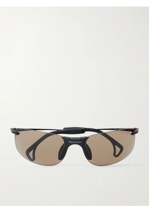 DISTRICT VISION - Mami Vantage D-Frame Titanium Sunglasses - Men - Black