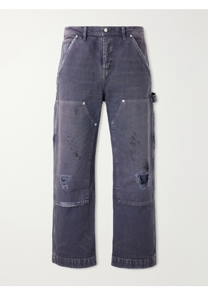 Enfants Riches Déprimés - Straight-Leg Distressed Jeans - Men - Purple - UK/US 28