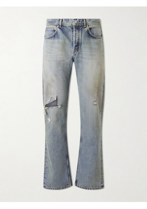 Enfants Riches Déprimés - Flared Distressed Jeans - Men - Blue - UK/US 28
