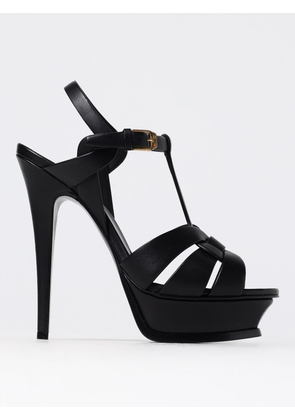 SAINT LAURENT Heeled Sandal Woman color Black