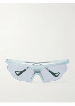 DISTRICT VISION - PAF Koharu Eclipse D-Frame Polycarbonate Sunglasses - Men - Blue