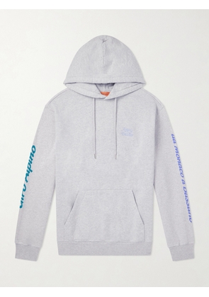A Kind Of Guise - Basso Giro Alpino Logo-Detailed Cotton-Jersey Hoodie - Men - Gray - S