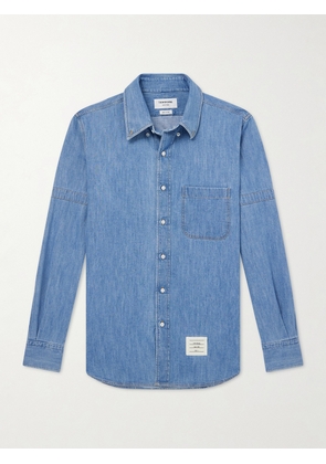 Thom Browne - Denim-Effect Cotton Shirt - Men - Blue - 1