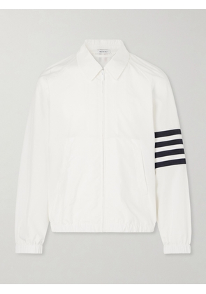Thom Browne - Striped Ripstop Track Jacket - Men - White - 1