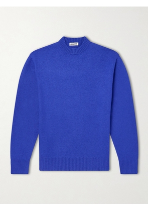 Jil Sander - Boiled Wool Sweater - Men - Blue - IT 46
