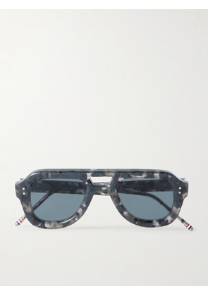 Thom Browne - Aviator-Style Tortoiseshell Acetate Sunglasses - Men - Gray