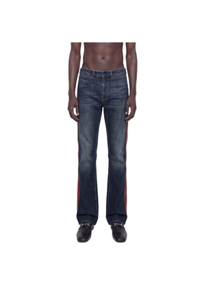Flared 5 Pocket Jeans with Web
