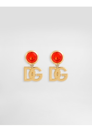 Dolce & Gabbana Orecchini - Woman Bijoux Orange Metal Onesize