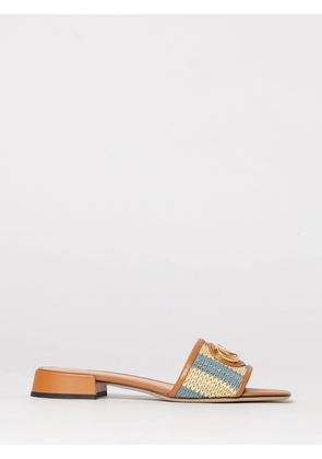VALENTINO GARAVANI Heeled Sandal Woman color Gnawed Blue