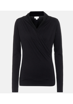 Velvet Meri stretch-cotton jersey top