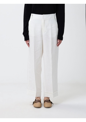 'S MAX MARA Pants Woman color White