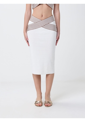 ELISABETTA FRANCHI Skirt Woman color Ivory