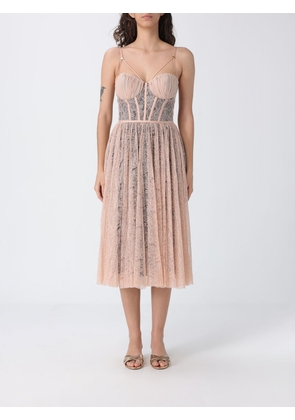 ELISABETTA FRANCHI Dress Woman color Nude