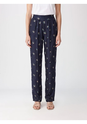 FORTE FORTE Pants Woman color Blue